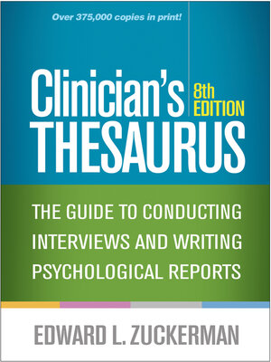 cover image of Clinician's Thesaurus